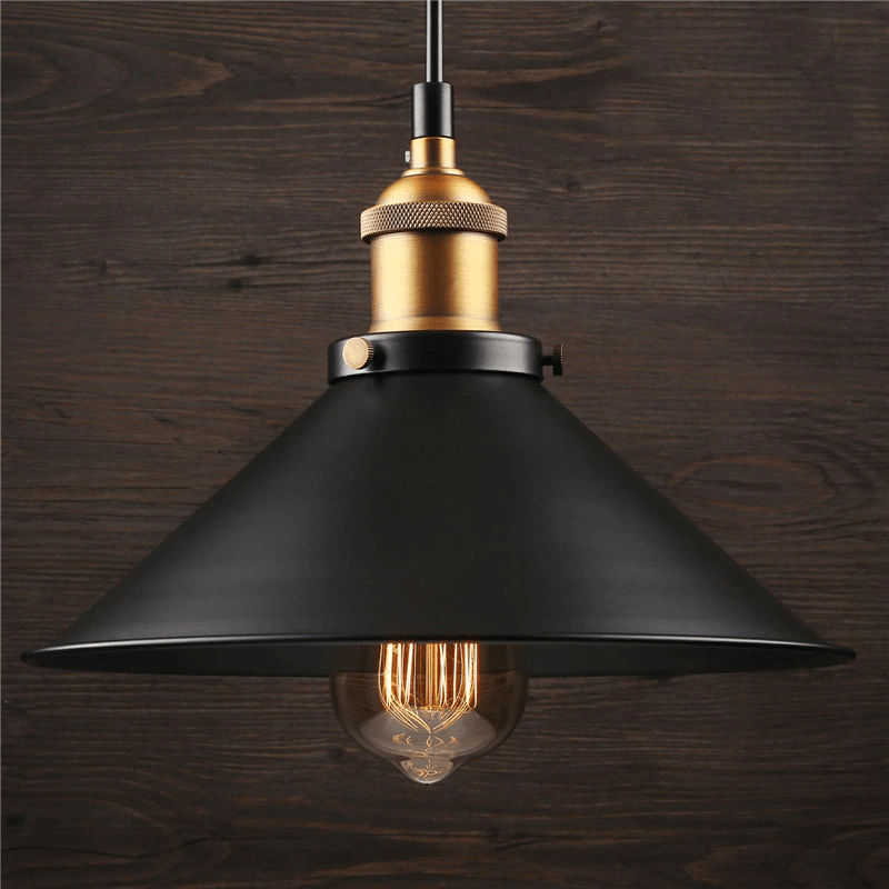 Lampe Suspendue Industrielle Réglable - Design Flexible et Matériaux Durables