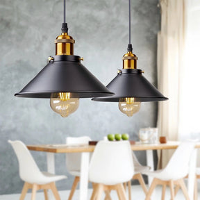 Lampe Suspendue Industrielle Réglable - Design Flexible et Matériaux Durables