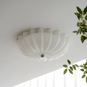 Lampe Plafonnier en Verre Pétale - Éclairage Doux et Ambiance Chaleureuse