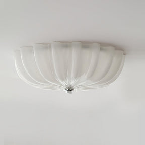 Lampe Plafonnier en Verre Pétale - Éclairage Doux et Ambiance Chaleureuse