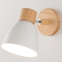 Lampe Murale en Bois et Métal - Style Chaleureux pour Votre Espace