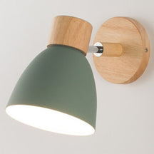 Lampe Murale en Bois et Métal - Style Chaleureux pour Votre Espace