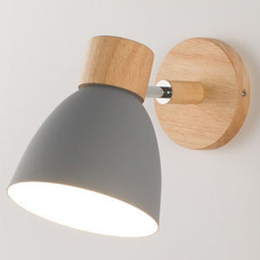 Lampe Murale en Bois et Métal - Style Chaleureux pour Votre Espace