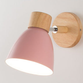 Lampe Murale en Bois et Métal - Style Chaleureux pour Votre Espace