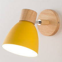 Lampe Murale en Bois et Métal - Style Chaleureux pour Votre Espace