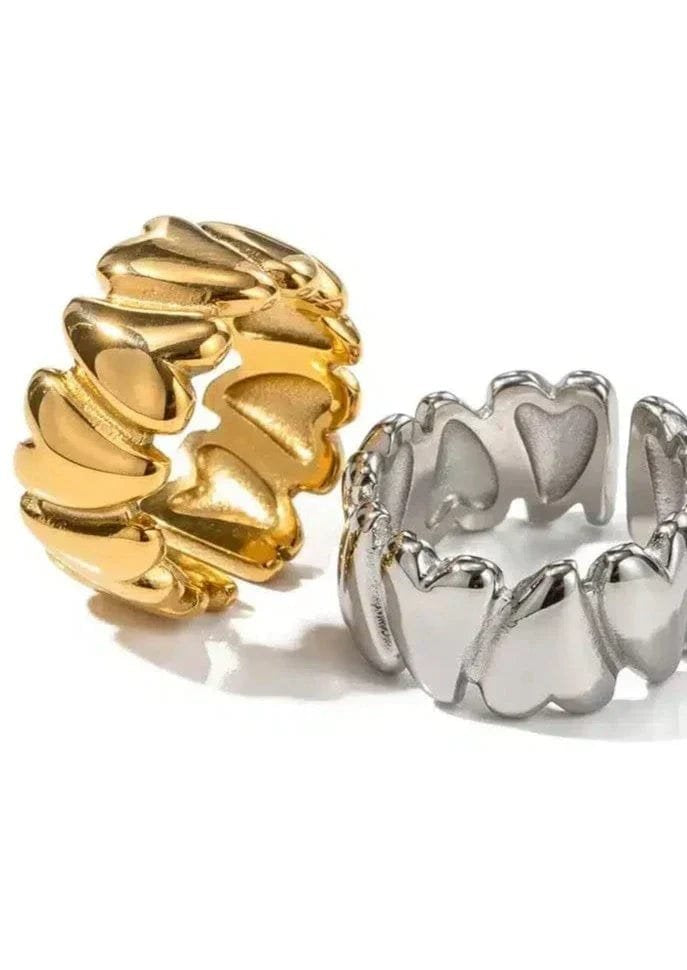 Bague ajustable style romantique rêve
