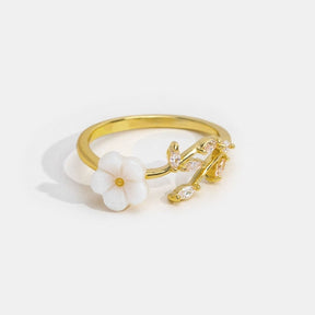 Bague plaqué or délicat