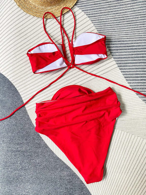Bikini élégant palmier