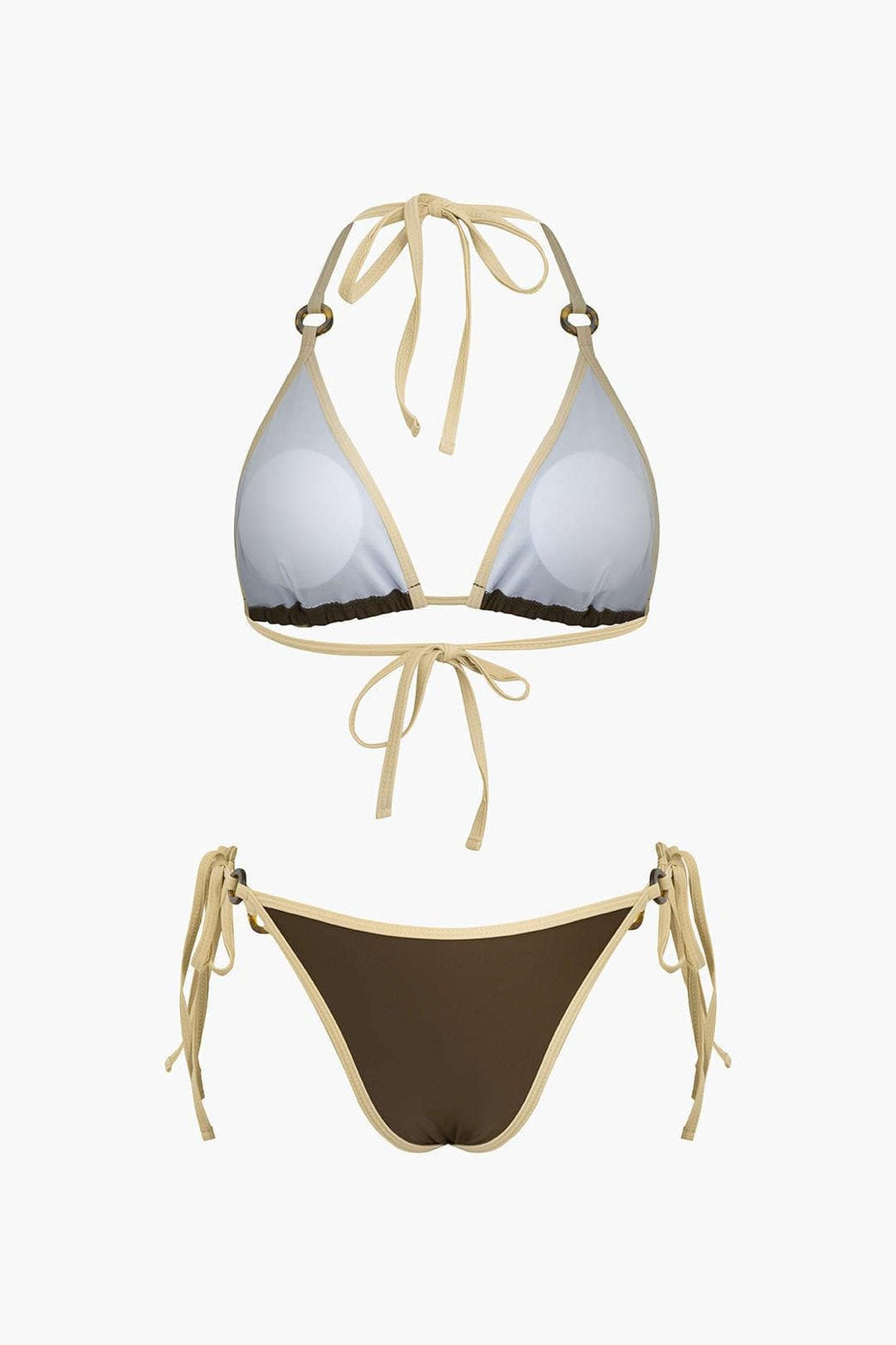 Maillot de bain deux pièces ajustable plage