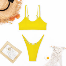 Bikini push-up détail des finitions sublime