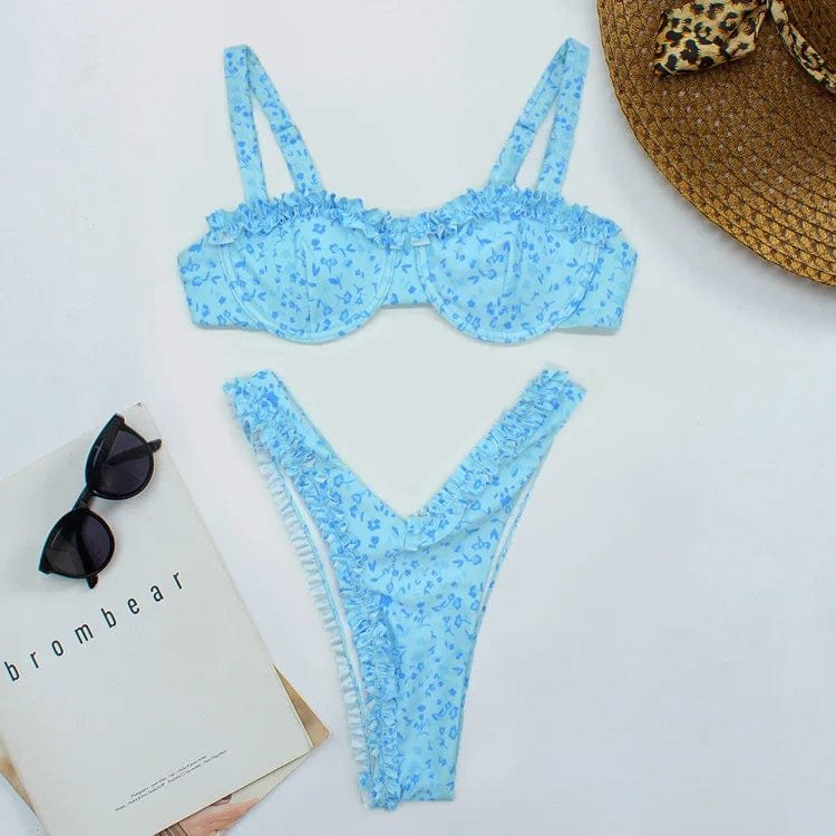 Bikini porté plage joie