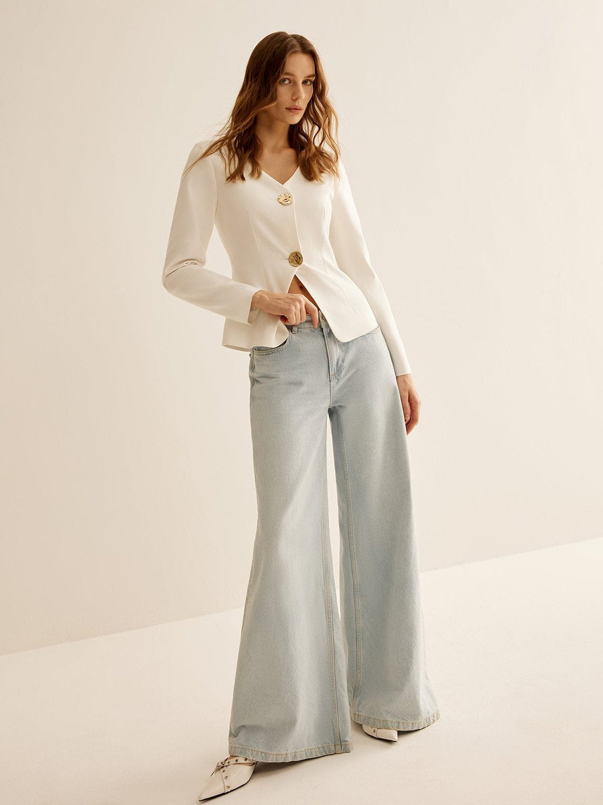 Blazer lin coton douceur