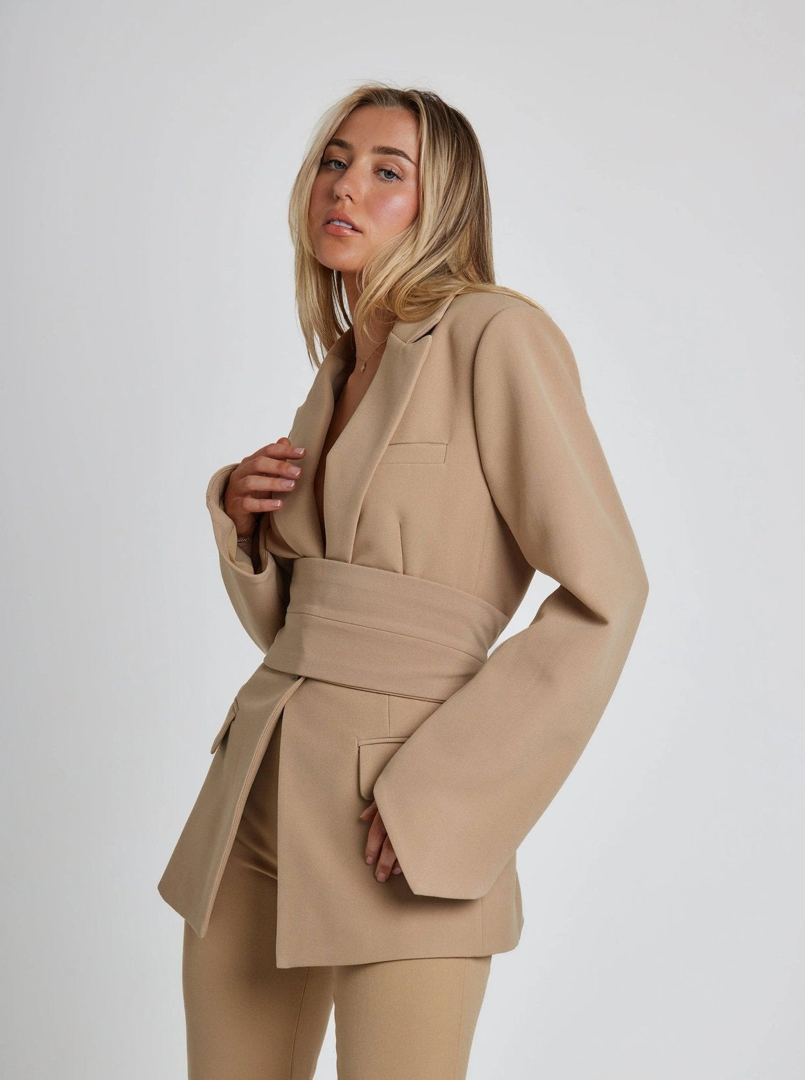 Blazer professionnel vue avant grâce