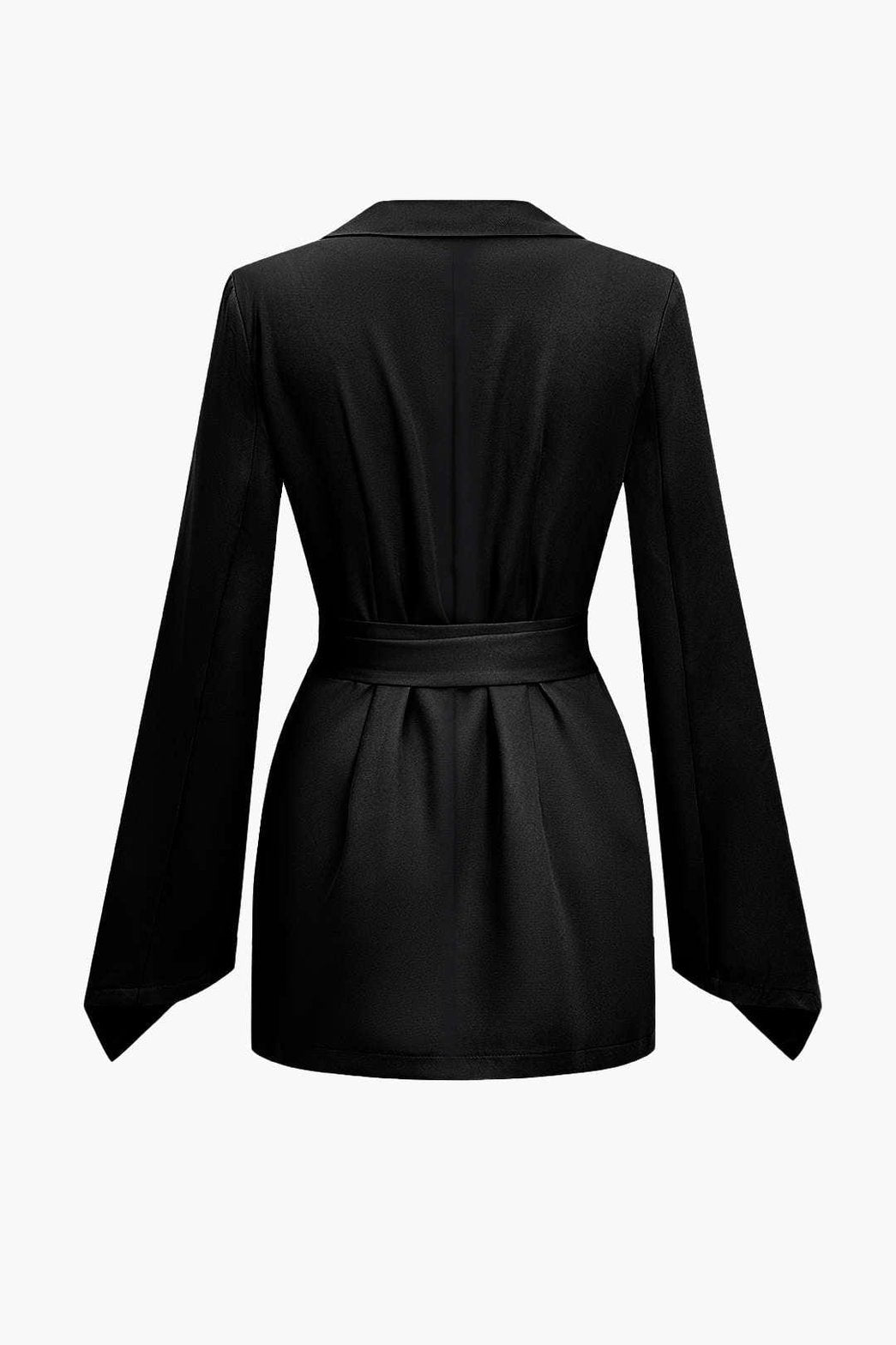 Blazer noir vue de dos sophistication