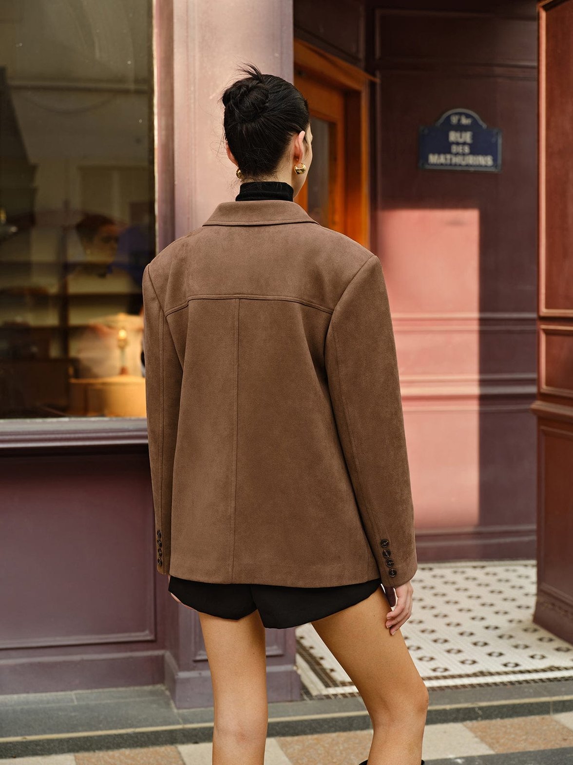 Blazer look professionnel grâce