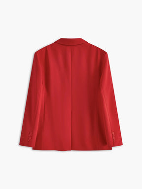 Blazer long poches fonctionnelles brise