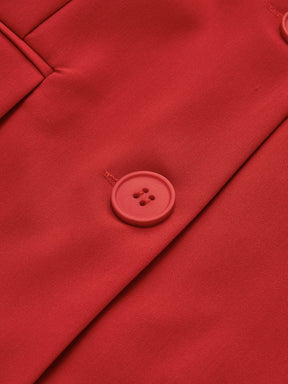 Blazer long design contemporain étoile