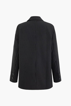 Veste rayée coupe ample nuage