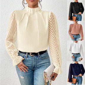 Blouse élégante vue détaillée moon