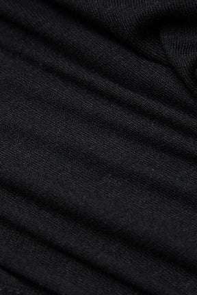 Body asymétrique noir dos-nu vue portée nuage