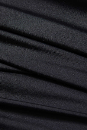 Body bustier noir style décontracté pluie