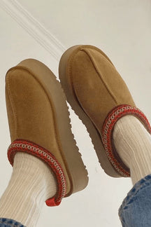 Bottes doublées polaires vue de face soleil