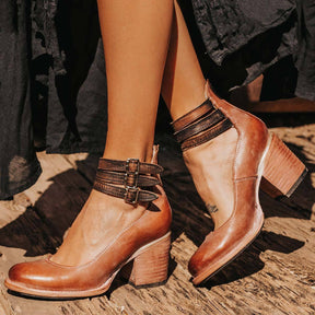 Bottines Élégantes à Talons Confort