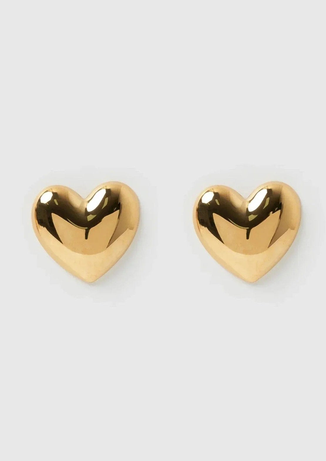Boucles cœur or élégance douceur