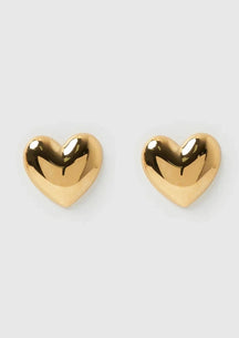 Boucles cœur or élégance douceur