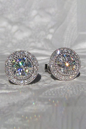 Boucles d'oreilles en cristal élégantes éclat