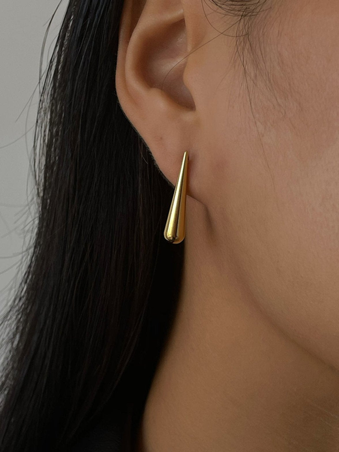 Boucles d'oreilles design moderne luna