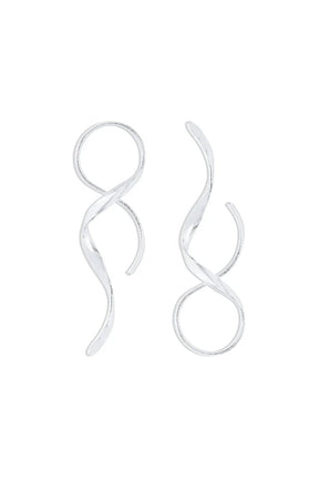 Boucles d'oreilles spirale sophistiquées dream