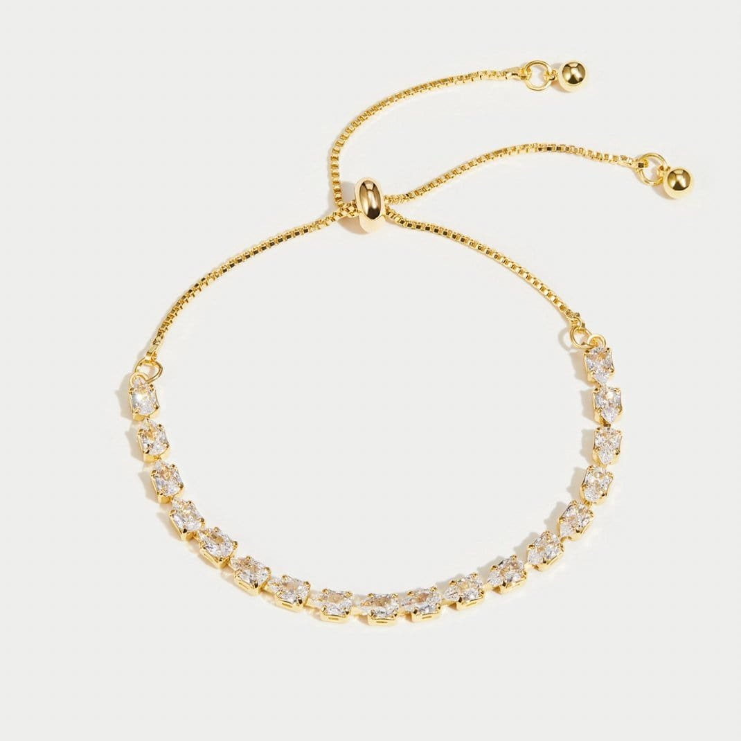 Bracelet doré Céline cristal rêve