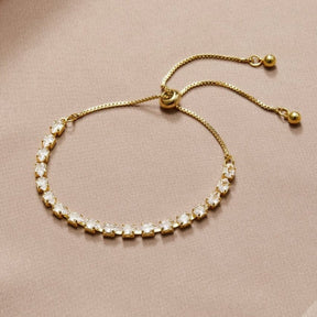 Bracelet Céline or cristal étoile