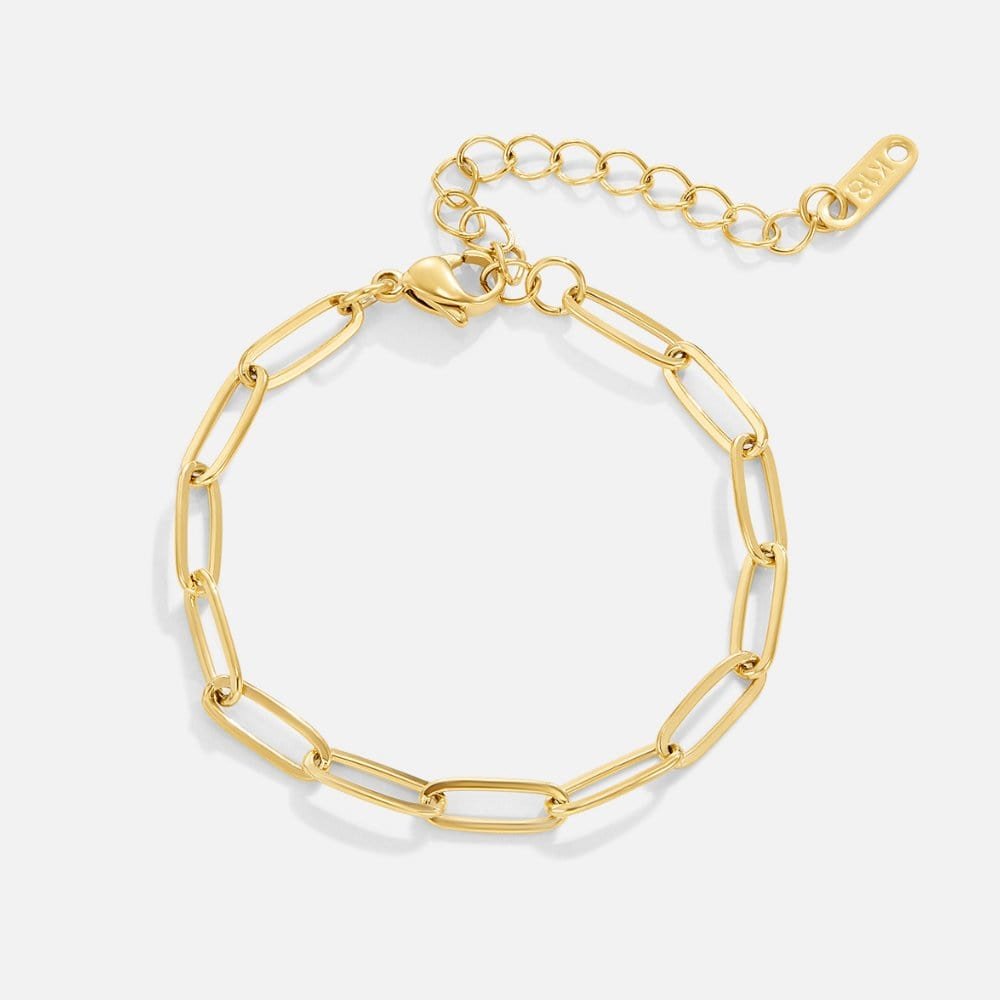 Bracelet trombone porté - reflet