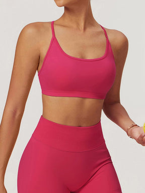 Brassière sport maintien modéré bleu marine vent