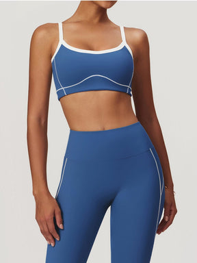 Brassière sport vue côté soleil