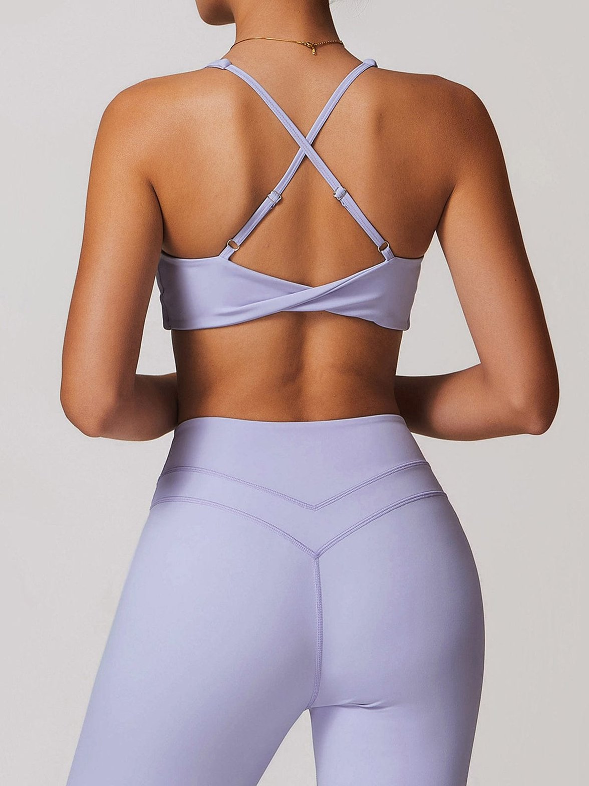 Brassière fitness dos croisé dynamique