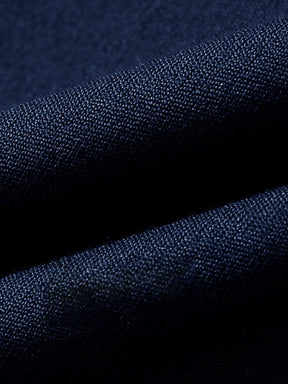Brassière sport ajustée dos croisé marine vague
