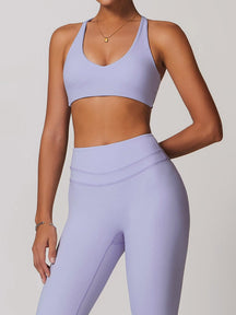 Brassière sport sans couture fluidité
