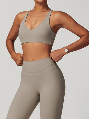 Brassière sport jersey technique liberté