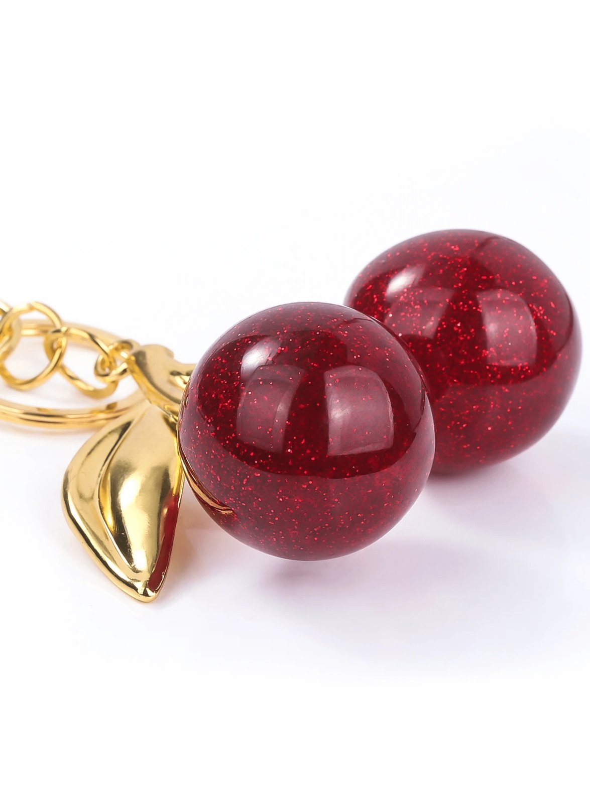 Charm sac cerises brillantes élégance