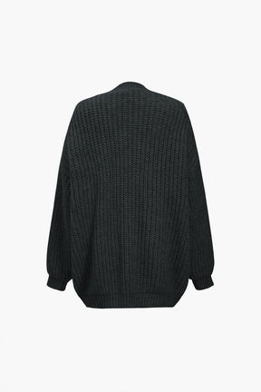 Cardigan beige style décontracté vent