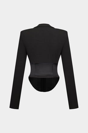 Détail boutons chemise corset - Sophistiqué