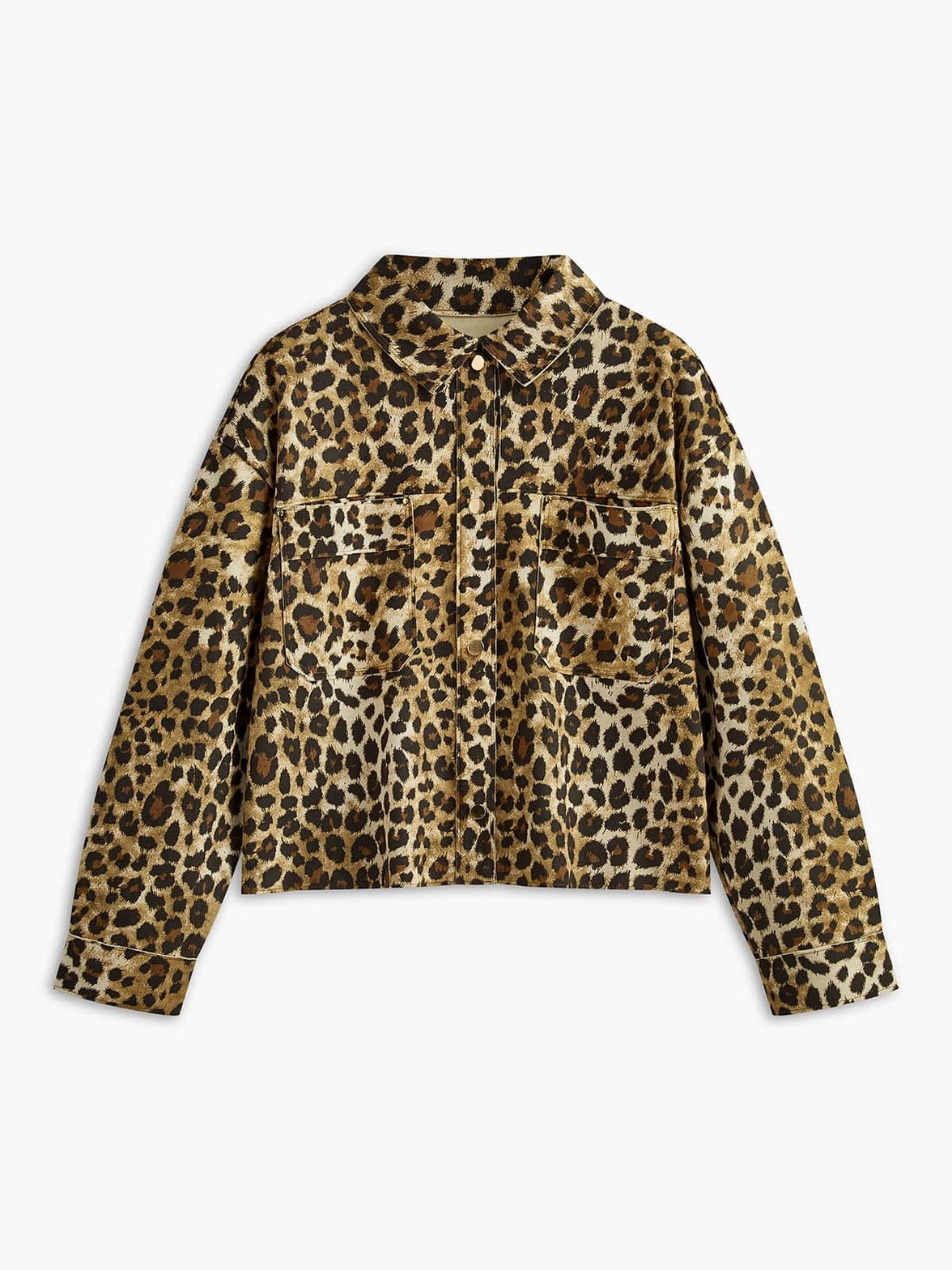 Chemise léopard vue de face étincelle