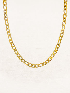 Collier chaîne plaqué or détail étoile