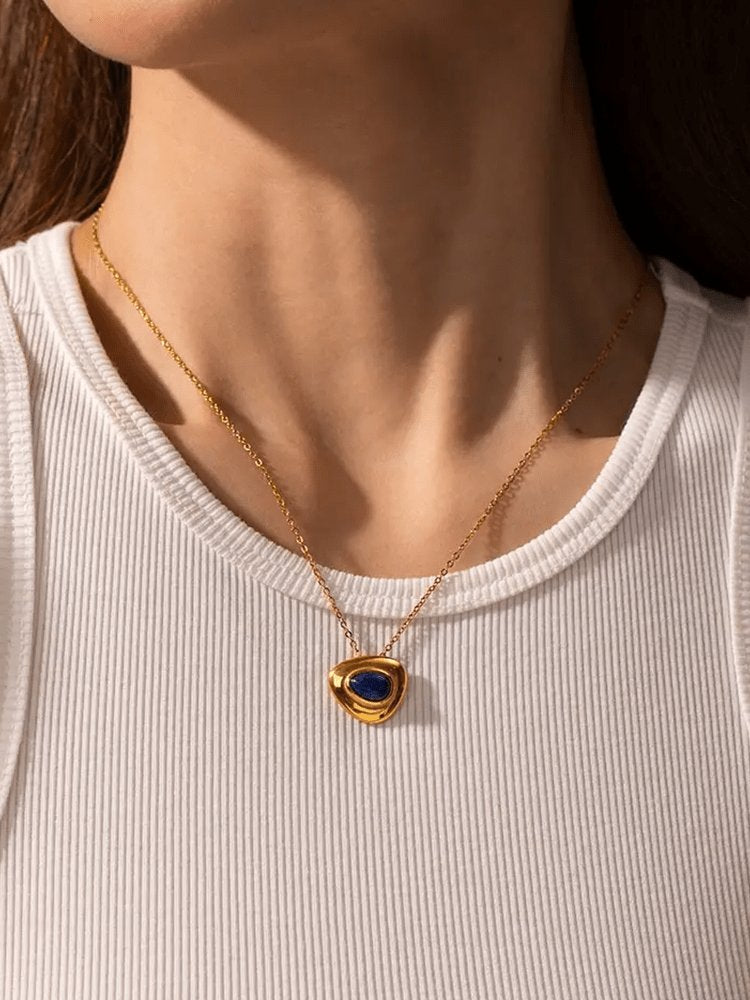 Détail pierre lapis-lazuli élégance