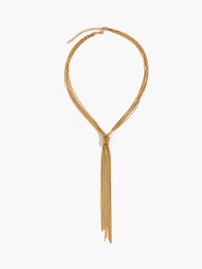 Détail du nœud du collier en Y étoile