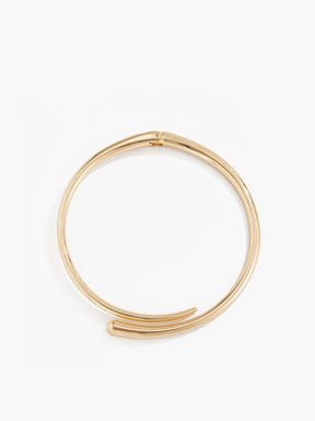 Collier design moderne doré éclat