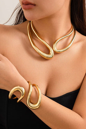 Collier design géométrique sublime